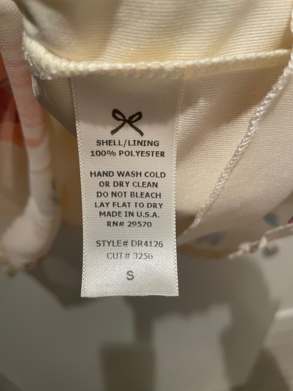 Everly Mini Dress with Top Ruffle - Picture 3 of 3